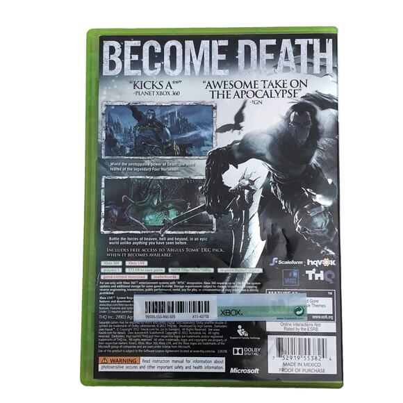 XBOX 360 Darksiders 2  Limited Edition Videogame - Picture 2 of 3